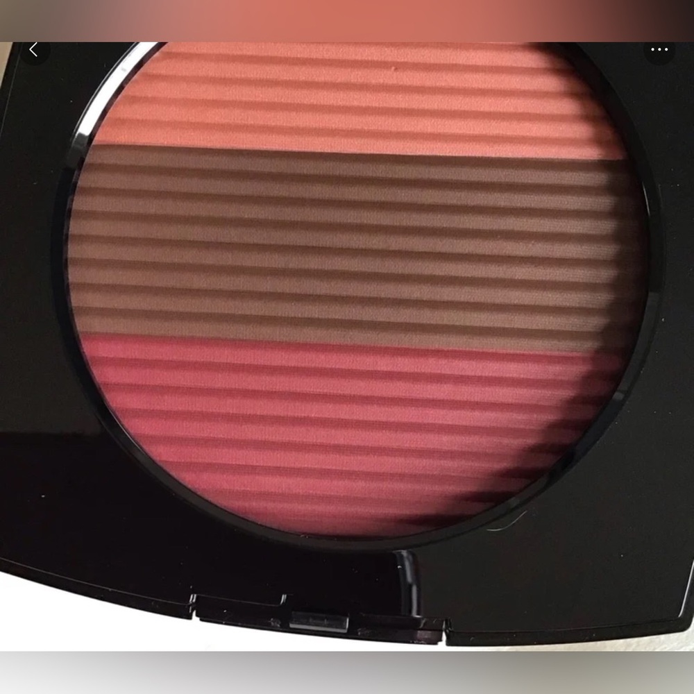 Chanel Les Beiges Healthy Glow Sun-Kissed Powder bronzer blush trio Deep Mauve